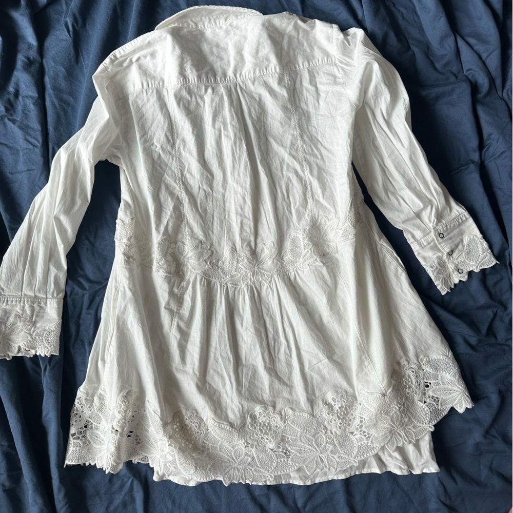 Free People White Constance Dress - Picture 8 of 12